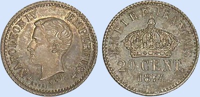 20 Cent. NAPOLEON IV